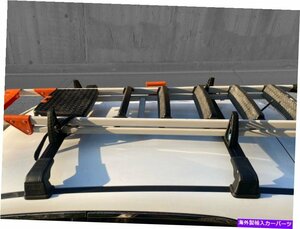 ルーフラックと荷重は、マツダ5 2006-2017ブラック用のはしごの傾きを止めますRoof Rack and Load Stops Ladder Tilt For Mazda 5 2006-20