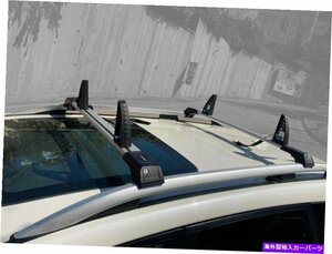 ルーフラックと荷重は、Kia Sportage 2004-2009 Silverのはしごの傾きを止めますRoof Rack and Load Stops Ladder Tilt For Kia Sportage