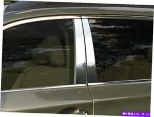 ステンレスクロム柱の投稿4PCS QAAドアトリムスバルアウトバック2016-2018Stainless Chrome Pillar Posts 4PCS QAA Door Trim FOR Subaru