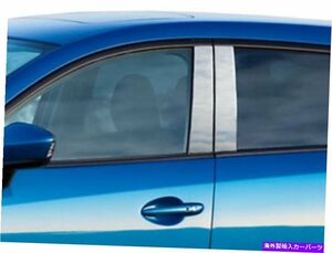 ステンレスクロム柱の投稿4PCS QAAドアトリムマツダCX5 2013-2015Stainless Chrome Pillar Posts 4PCS QAA Door Trim FOR Mazda CX5 2013-