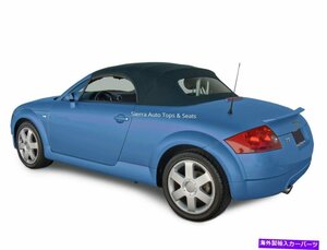 アウディTT 2000-06コンバーチブルソフトトップw/ガラス窓、ステイファーストクロス、ブラックAudi TT 2000-06 Convertible Soft Top w/ G