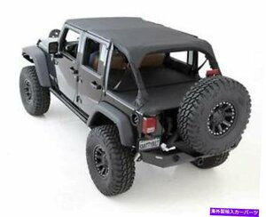 10-15 JKラングラー2ドアエクステンデッドトップブラックダイヤモンド94235のSmittybiltSmittybilt For 10-15 JK Wrangler 2-Door Extende