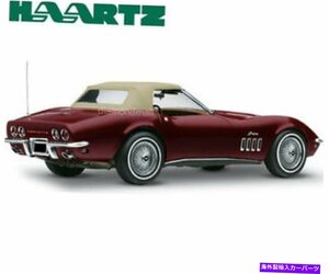 シボレーコルベット1968-1975コンバーチブルソフトトップタンピンポイントビニールChevrolet Corvette 1968-1975 Convertible Soft Top TA