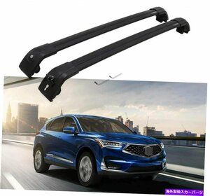 2PCSルーフレールラッククロスバークロスバーフィットホンダアキュラRDX 2019 2020 20212Pcs Roof Rail Rack Cross Bar Crossbar Fit for