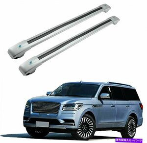 2PCSルーフレールラッククロスバークロスバーリンカーンナビゲーター2018-2022のフィット2Pcs Roof Rail Rack Cross Bars Crossbars Fits