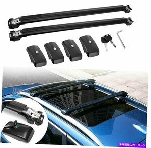 フォードエスケープ2013-2019ロック可能なルーフレールラッククロスバークロスバーFits for Ford Escape 2013-2019 Lockable Roof Rail Ra