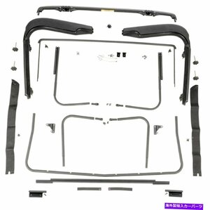Omix-Ada 13510.03 97-06 Jeep Wrangler TJの工場ソフトトップハードウェアOmix-ADA 13510.03 Factory Soft Top Hardware for 97-06 Jeep