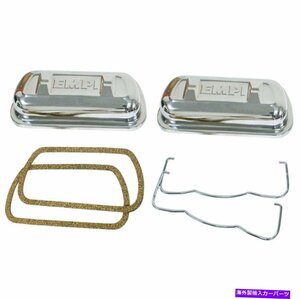 Empi 16-9470バルブカバーのステンレス鋼クリップ-VWエンジン1600cc-2275ccペアEmpi 16-9470 Stainless Steel Clip On Valve Covers - Vw