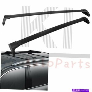 2014-2018 ACURA MDXのアルミニウムトップルーフラックレールクロスバー荷物キャリアAluminum Top Roof Rack Rail Cross Bar Luggage Carr