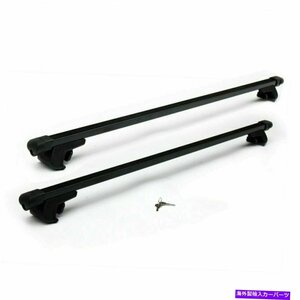 2PCSユニバーサル48 アイアンルーフトップ荷物ラック4ドア用の新しい車の屋根キャリア2Pcs Universal 48 Iron Roof Top Luggage Rack Ne