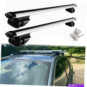 ルーフラッククロスバー荷物キャリアGMC地形のためのシルバーアルミニウム2012-2022Roof Rack Cross Bars Luggage Carrier Silver Aluminu