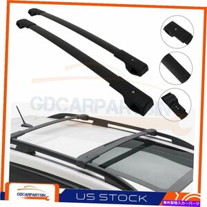 2009-2019ダッジジャーニールーフラッククロスバー荷物キャリアブラックFor 2009-2019 Dodge Journey Roof Rack Cross Bars Luggage Carri