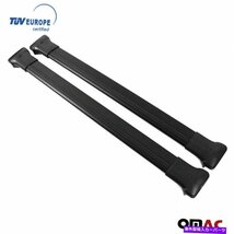 ルーフラッククロスバー荷物キャリアにフィットするオペルアストラG SW 1998-2004Roof Rack Cross Bars Luggage Carrier Fits Opel Astra_画像2