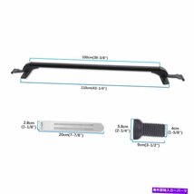 トヨタカローラハッチバックトップルーフラッククロスバー43.3 荷物キャリアロック用For Toyota Corolla Hatchback Top Roof Rack Cross_画像2