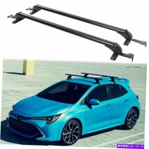 トヨタカローラハッチバックトップルーフラッククロスバー43.3 荷物キャリアロック用For Toyota Corolla Hatchback Top Roof Rack Cross_画像1