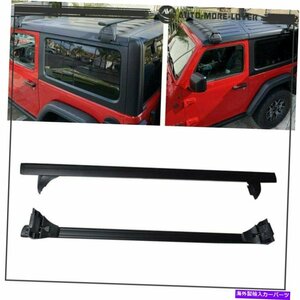 2007-2019のルーフラッククロスバー荷物キャリアジープラングラーJK JL調整可能Roof Rack Cross Bar Luggage Carrier For 2007-2019 Jeep