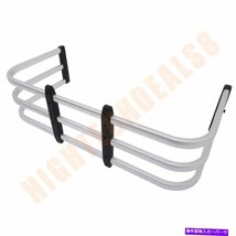 2004-18フォードF150ヘビーデューティのシルバートラックベッドリアエクステンダーフェンスルーフラックSilver Truck Bed Rear Extender F_画像2