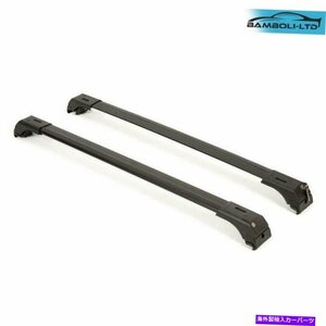 スバルフォレスター2008-2013、ブラックセットに適したAluルーフラッククロスバー/レールAlu Roof Rack Cross Bars/Rails FIT FOR SUBARU