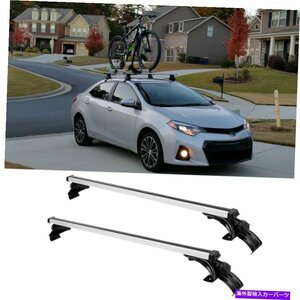 トヨタカローラカムリ48 トップルーフラッククロスバー荷物貨物キャリアレール用For Toyota Corolla Camry 48 Top Roof Rack Cross Bar