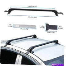 日産ジューク11-2017 43.3 アルミニウムルーフラッククロスバー荷物貨物キャリアFor Nissan Juke 11-2017 43.3 Aluminum Roof Rack Cros_画像2