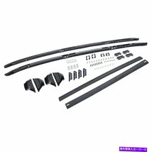 ホンダCRV CR-V 2017-20用アルミニウム調整可能なルーフラックサイドレールクロスバーキットAluminum Adjustable Roof Rack Side Rail Cro_画像1