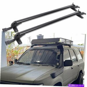 トヨタ4runner 43 カートップルーフラッククロスバー貨物自転車荷物キャリア向けFor Toyota 4Runner 43 Car Top Roof Rack Cross Bar Ca