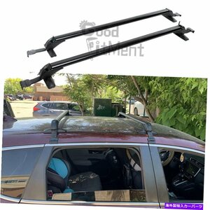 ルーフラッククロスバー43.3 フォードフォーカスハッチバック用アルミニウム荷物キャリアロックRoof Rack Cross Bar 43.3 Aluminum Lugg