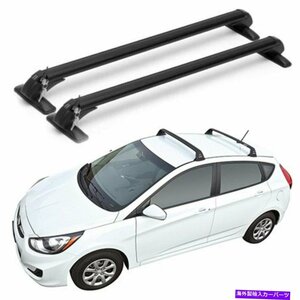 カートップルーフラッククロスバー43.3 ヒュンダイソナタの荷物キャリア1989-2021Car Top Roof Rack Cross Bar 43.3 Luggage Carrier Fo