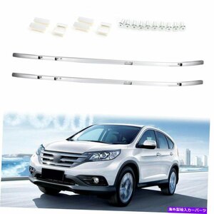 ペアシルバーアルミニウムルーフラックレールフィットホンダCRV CR-V 2017 2018 2019 USAPair Silver Aluminium Roof Rack Rail Fits For