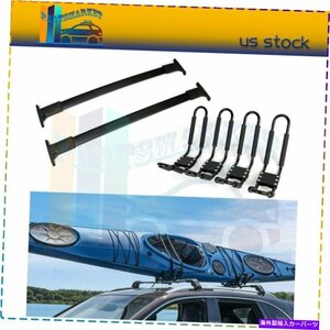 2013-2018のフォードエスケープルーフトップラッククロスバー荷物 +ラックカヤックボートFor 2013-2018 FORD ESCAPE Roof Top Rack Cross