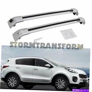 Kia Sportage 2016-2021荷物屋根貨物ラックレールの米国ストッククロスバーUS Stock Cross Bars for KIA Sportage 2016-2021 Luggage Roof