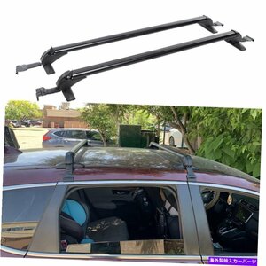 43.3 ユニバーサルカートップルーフラッククロスバー荷物キャリアアルミニウムw/ロック43.3 Universal Car Top Roof Rack Cross Bar Lug