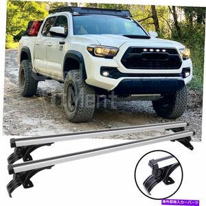 トヨタタコマ48 カートップルーフラッククロスバー荷物荷物キャリアアルミニウムFor Toyota Tacoma 48 Car Top Roof Rack Cross Bar Lug