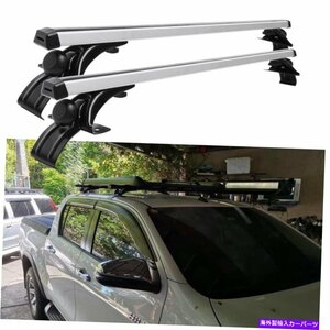 トヨタハイラックス48 カートップルーフラッククロスバー自転車カヤックカーゴキャリア向けFor Toyota Hilux 48 Car Top Roof Rack Cros