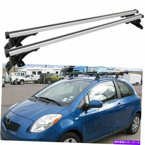 トヨタヤリスハッチバックセダン48 カートップルーフラッククロスバー貨物運送業者For Toyota Yaris Hatchback Sedan 48 Car Top Roof R