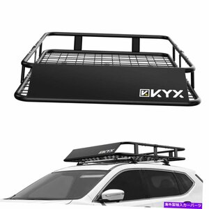 50.6 ユニバーサルSUVトラックカールーフラックトップカーゴ荷物キャリアバスケットホルダー50.6 Universal SUV Truck Car Roof Rack To