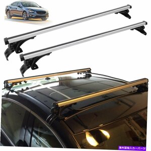 カートップルーフラッククロスバー荷物キャリアマツダ6セダン4ドアユニバーサルCar Top Roof Rack Cross Bar Luggage Carrier for MAZDA 6