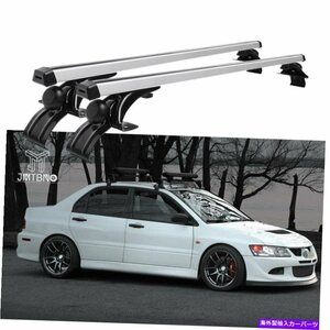 三菱のために48 車のトップルーフラッククロスバー荷物荷物輸送業者アルミニウムUSFor Mitsubishi 48 Car Top Roof Rack Cross Bar Lugg