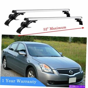 日産アルティマ4ドア02-22 48 ルーフラックトップクロスバー貨物荷物キャリアFor Nissan Altima 4Door 02-22 48 Roof Rack Top Crossbar