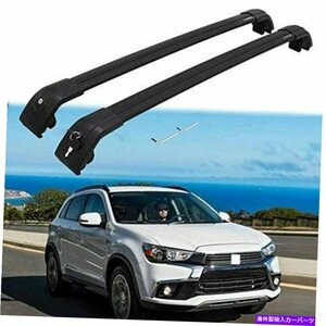 2PCSは三菱ASX Outlander Sport RVR 2010-2021 Cross Bars Crossbarsに適合します2Pcs Fits for Mitsubishi ASX Outlander Sport RVR 2010