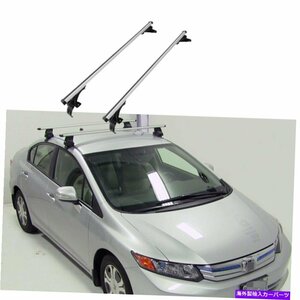 ホンダシビック05-18アルミニウムカートップルーフラッククロスバー48 荷物キャリアFor Honda Civic 05-18 Aluminum Car Top Roof Rack C