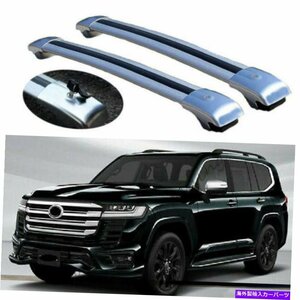 ランドクルーザーLC300 J300 2021 2022アルミニウムルーフラッククロスバークロスバーに適していますFit for Land Cruiser LC300 J300 202