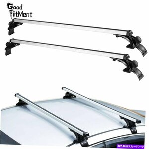 トヨタカローラヤリス48 トップルーフラッククロスバー荷物貨物キャリアレール用For Toyota Corolla Yaris 48 Top Roof Rack Cross Bar