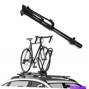 1xセットユニバーサルカールーフトップ自転車キャリアラック1つの自転車マックスキャリアアイロン用1X set Universal Car Roof Top Bicycl