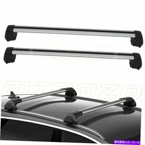 2017-2021のルーフラッククロスバーランドローバーディスカバリー荷物キャリアシルバーRoof Rack Cross Bar For 2017-2021 Land Rover Dis