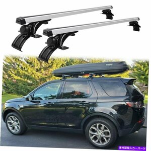 ランドローバーディスカバリーフリーランダー用の車のトップルーフラッククロスバー荷物キャリアCar Top Roof Rack Cross Bar Luggage Car