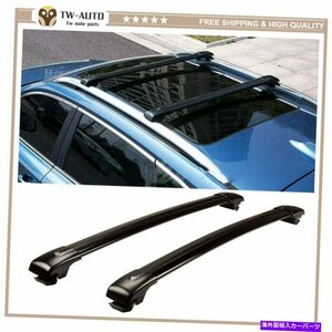 シボレーHHR 2006-2011屋根荷物鉄道ラックカークロスバーキャリアに適していますFits for Chevrolet HHR 2006-2011 Roof Luggage Rail Rac