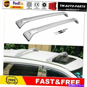 2pアルミニウムルーフレールラッククロスバークロスバーフィットマツダCX-5 CX5 2017-20212P Aluminum Roof Rail Rack Cross Bars Crossba