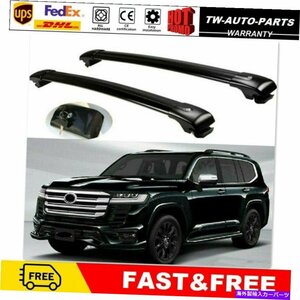 ランドクルーザーLC300 J300 2021 2022ロック可能なルーフラッククロスバークロスバーに適合Fits for Land Cruiser LC300 J300 2021 2022