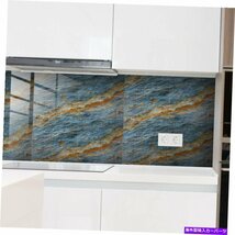 カビプロフ防水大理石の床のホームスティック自己接着装飾室Mildewproof Waterproof Marble Floor Home Stick Self-adhesive Decor Room_画像3